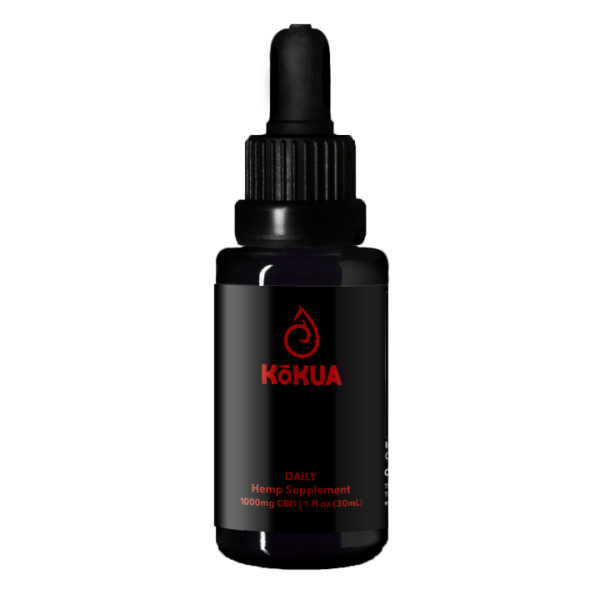 One cbd product created by Kokua is 1000mg Natural Blend CBD.