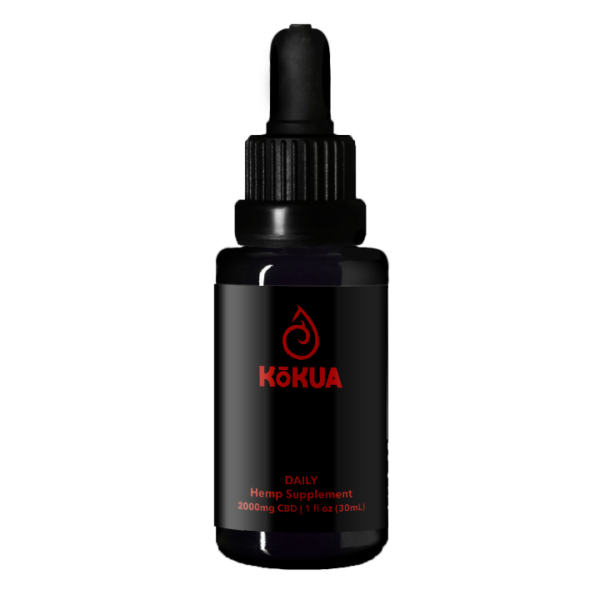 One cbd product created by Kokua is 2000mg Natural Blend CBD.