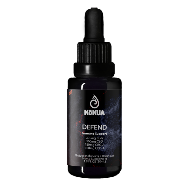 One cbd product created by Kokua is DEFEND Immune Support.